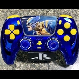 Wolverine Theme Ps5 PlayStation 5 Controller Sony DuelSense Custom